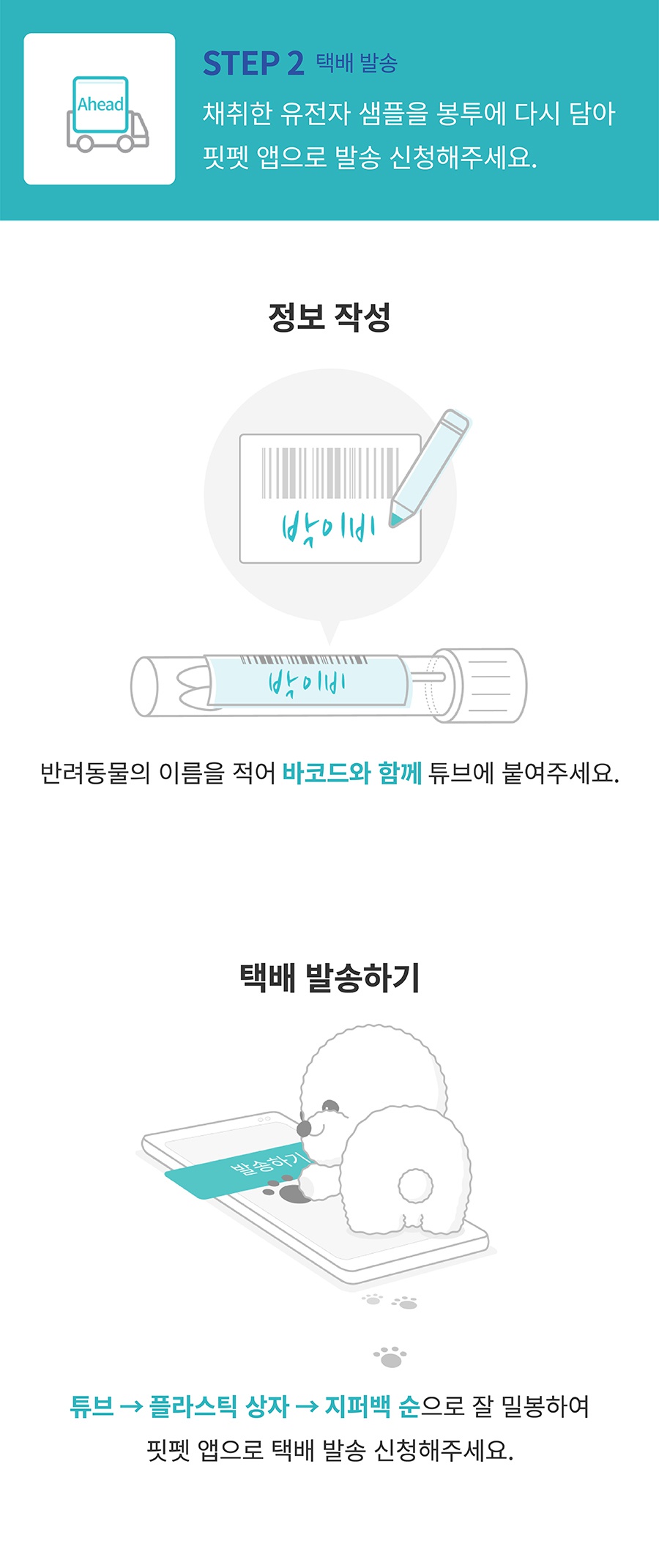 핏펫 어헤드 진 유전병 검사 키트-상품이미지-7